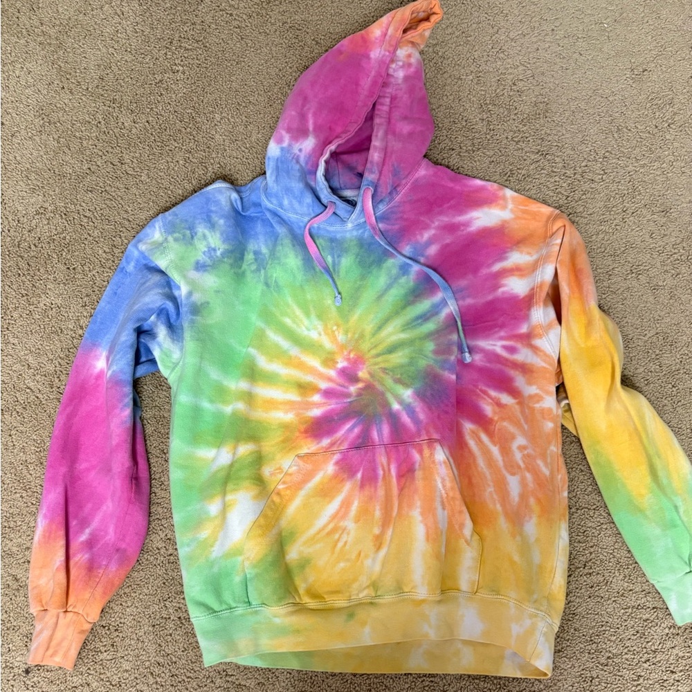 Tie-Dye Multicolor Hoodie